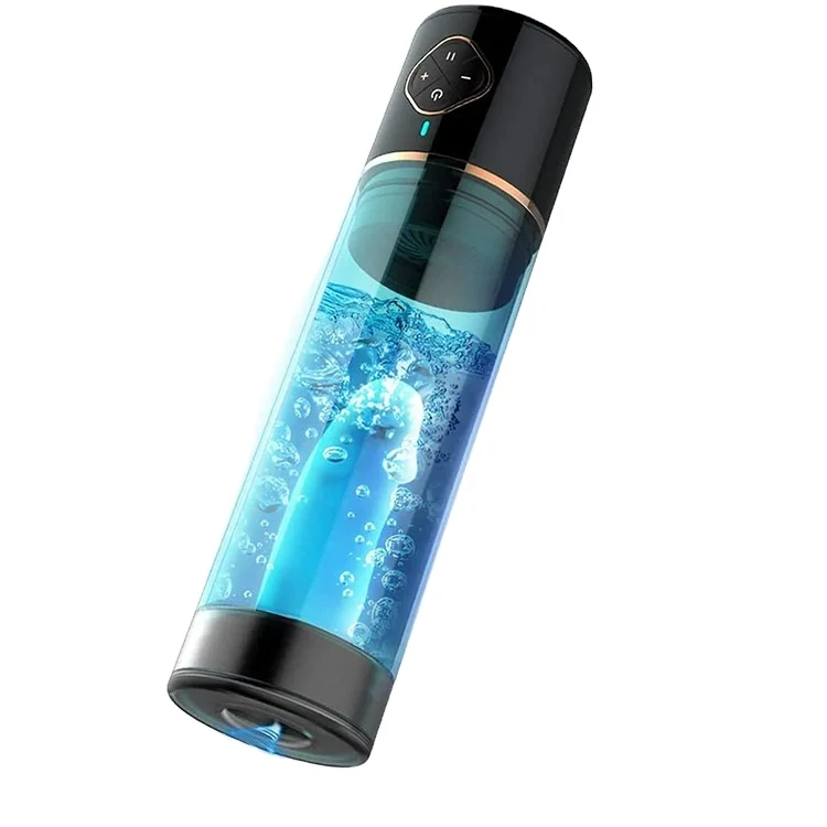 Selling Water Bath Penis Enlargement High Vacuum Erection Penis Pump Penis Delay Training With Spa Male Masturbation C