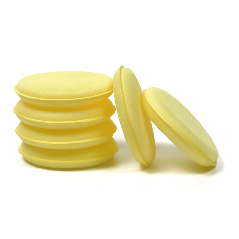 High Quality Detailing Tools Microfiber Nano Ceramic Sponge Car Coating Applicator Pad for Car Polish Wax