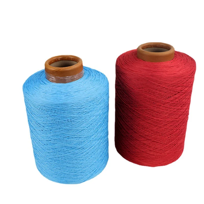 100% Polyester DTY super soft Tufting yarn flocking tufting machine weaving carpet Foot mat Braided Yarn