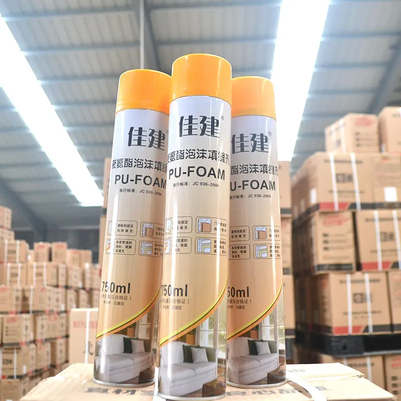 750Ml High Density Fireproof Sealant Polyurethane Foam Adhesive For Gap Filler