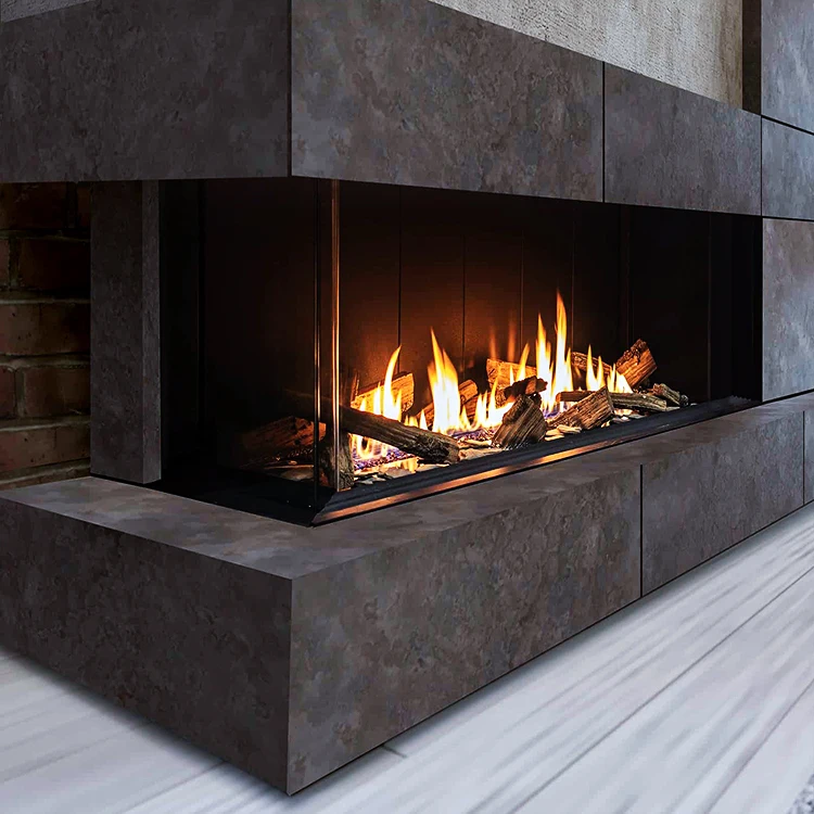 high quality custom fireplace glass/fireplace thermal tempered glass price