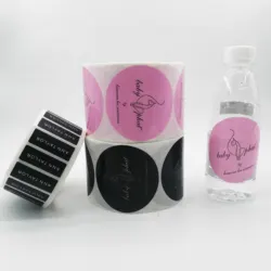 Heat Transfer Printing Customized Fancy Art Surface Shipping Label