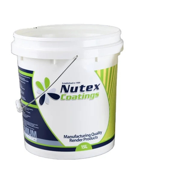 China Manufacturer 10L plastic cement bucket  paint pail