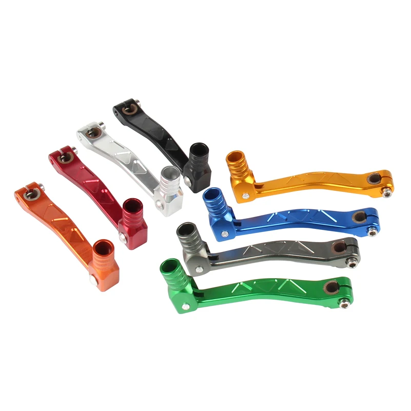RTS Dirt Pit Bike CNC Aluminum Folding Gear Shift Lever For BSE Apollo Xmotos SSR CRF KLX 50 70 90 110 125 140 150 160cc