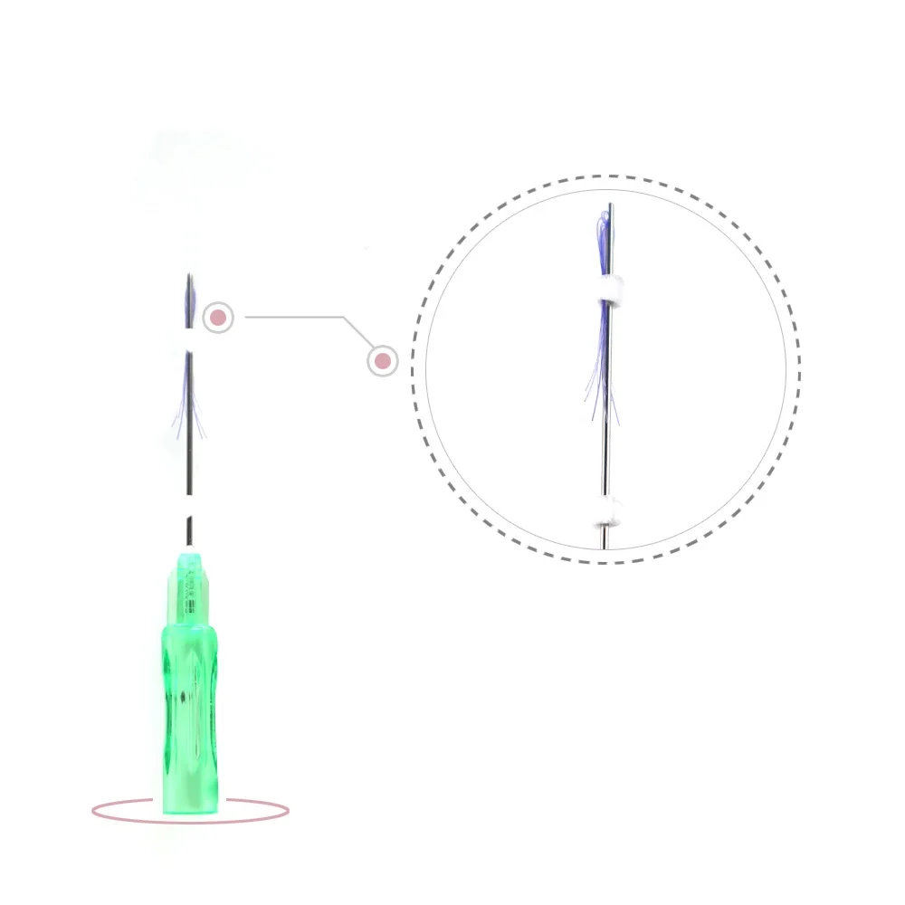 tag ring pdo thread lift double needle cog pdo thread