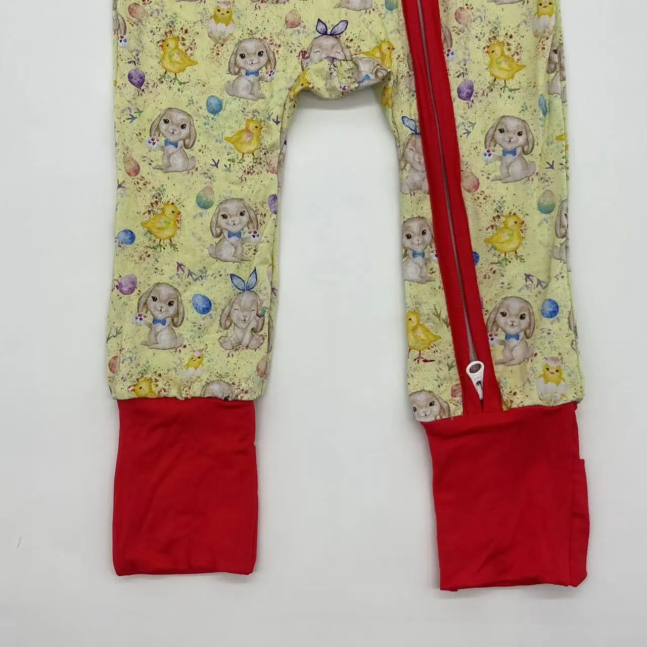 Hottest sale summer viscose bamboo Halloween skull printing Girls custom zipper baby clothes for kids