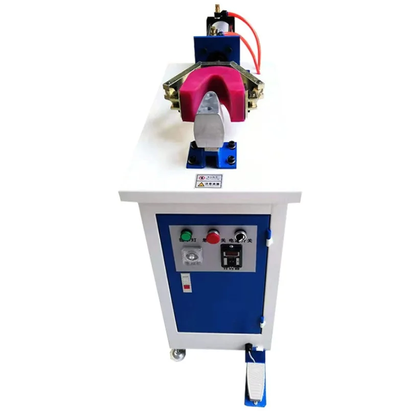 QS-5532 Automatic Shoes Heel Forming Hot Pressing Moulding Machine leather shoe upper shape forming molding machine