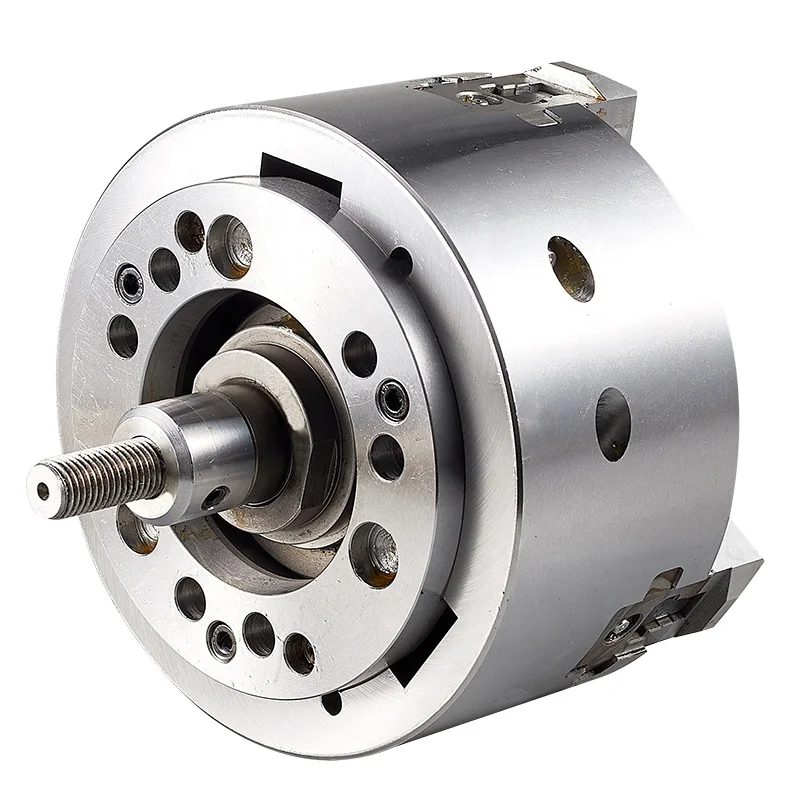 
3 jaw Radial Direct Push Floating Solid Power Chuck 