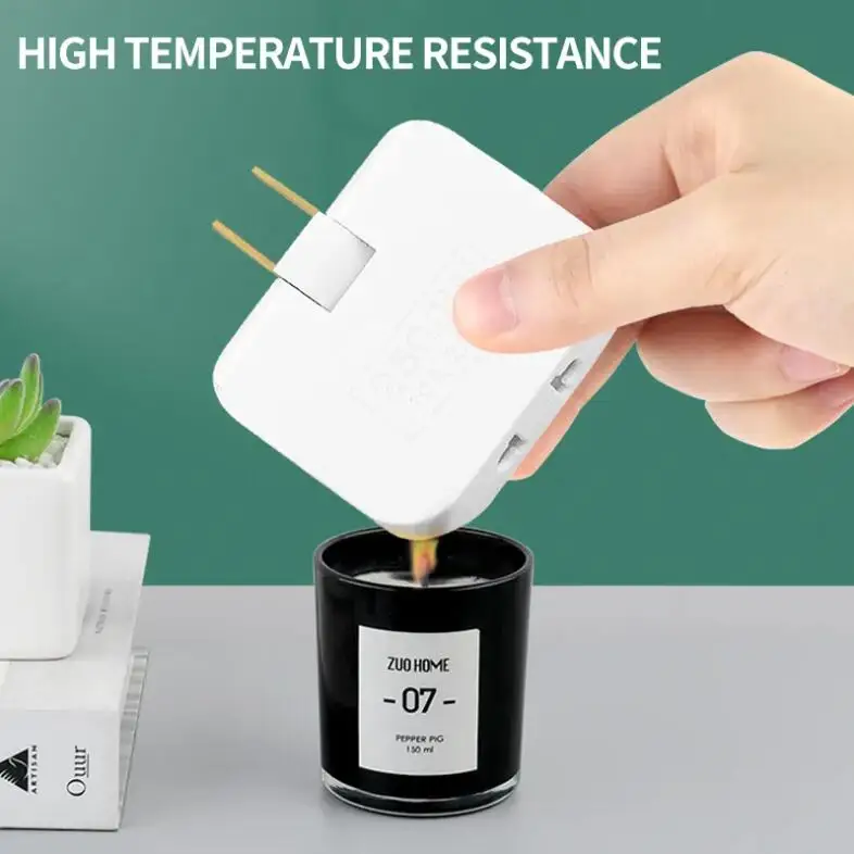 US Plug 180 Degree Rotatable Socket Converter 3 in 1 US Extension Plug Multi-Plug Mini Slim Wireless Outlet Adapter Sockets