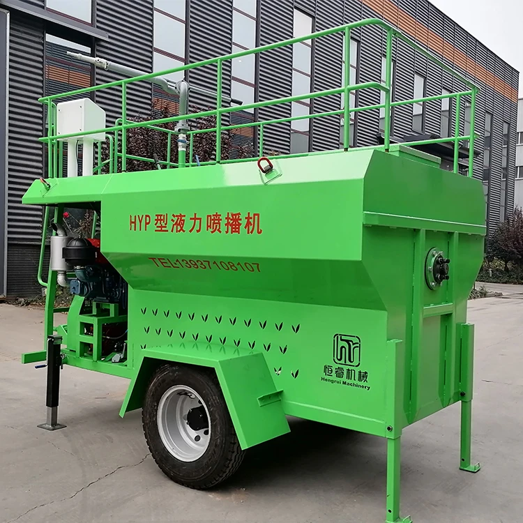 3000L Hydroseeder Diesel High Pressure  Landscape Hydroseeding Seeding Machine