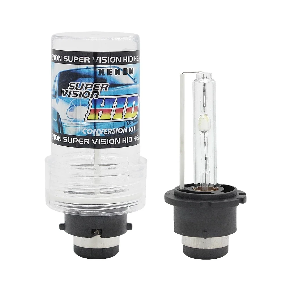 2Pcs 35W D2S HID Xenon Bulb Car Headlight 12V 4300K 5000K 6000K 8000K 10000K 12000K Auto Xenon Headlamp