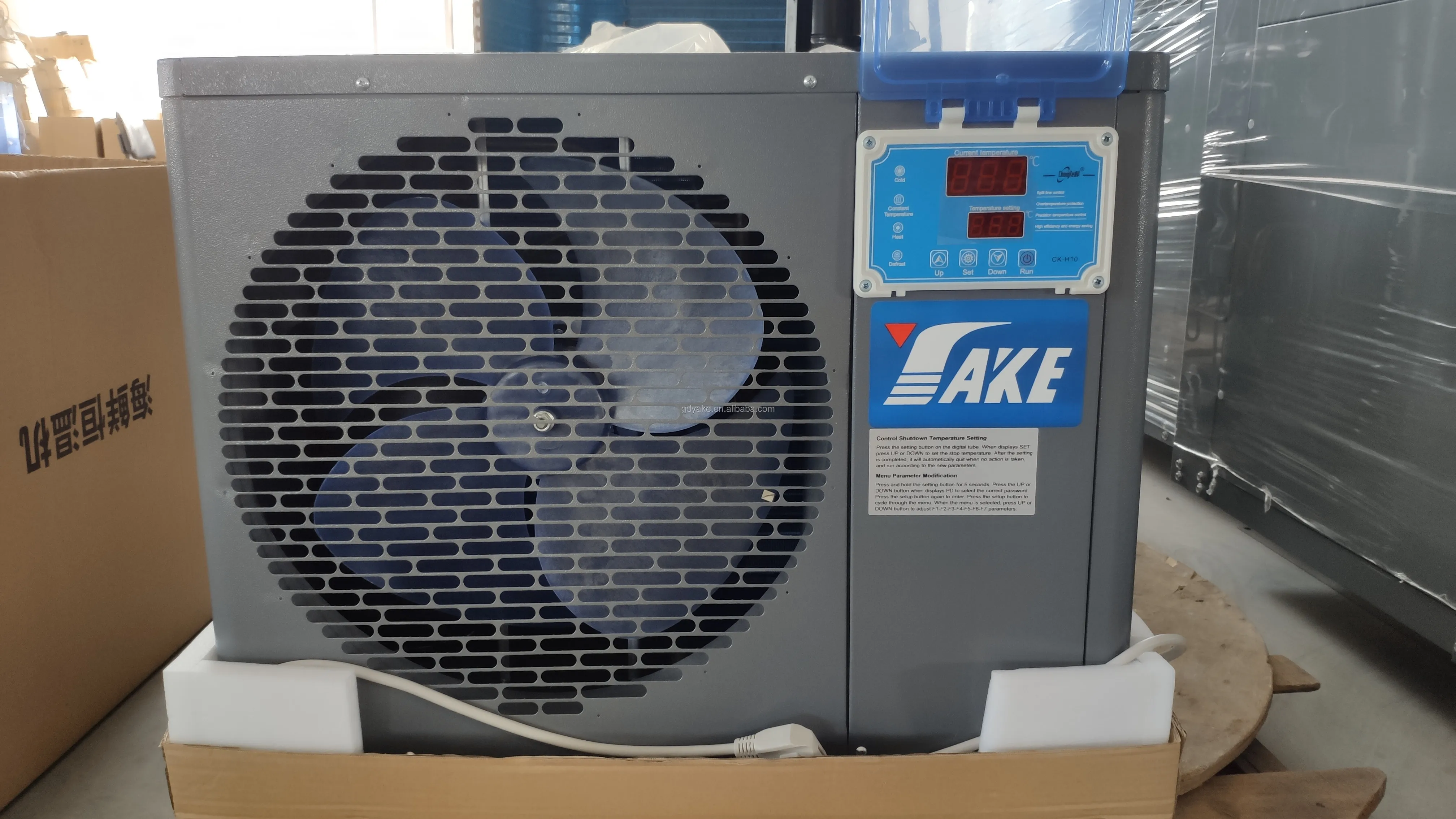 Provide Customized Aqua Chiller Environmentally Friendly Aquarium Cooled Chiller Machine