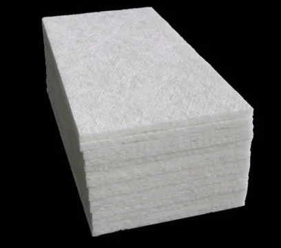 thermal and sound comfort insulation material 50mm white glass wool with FSK barrier