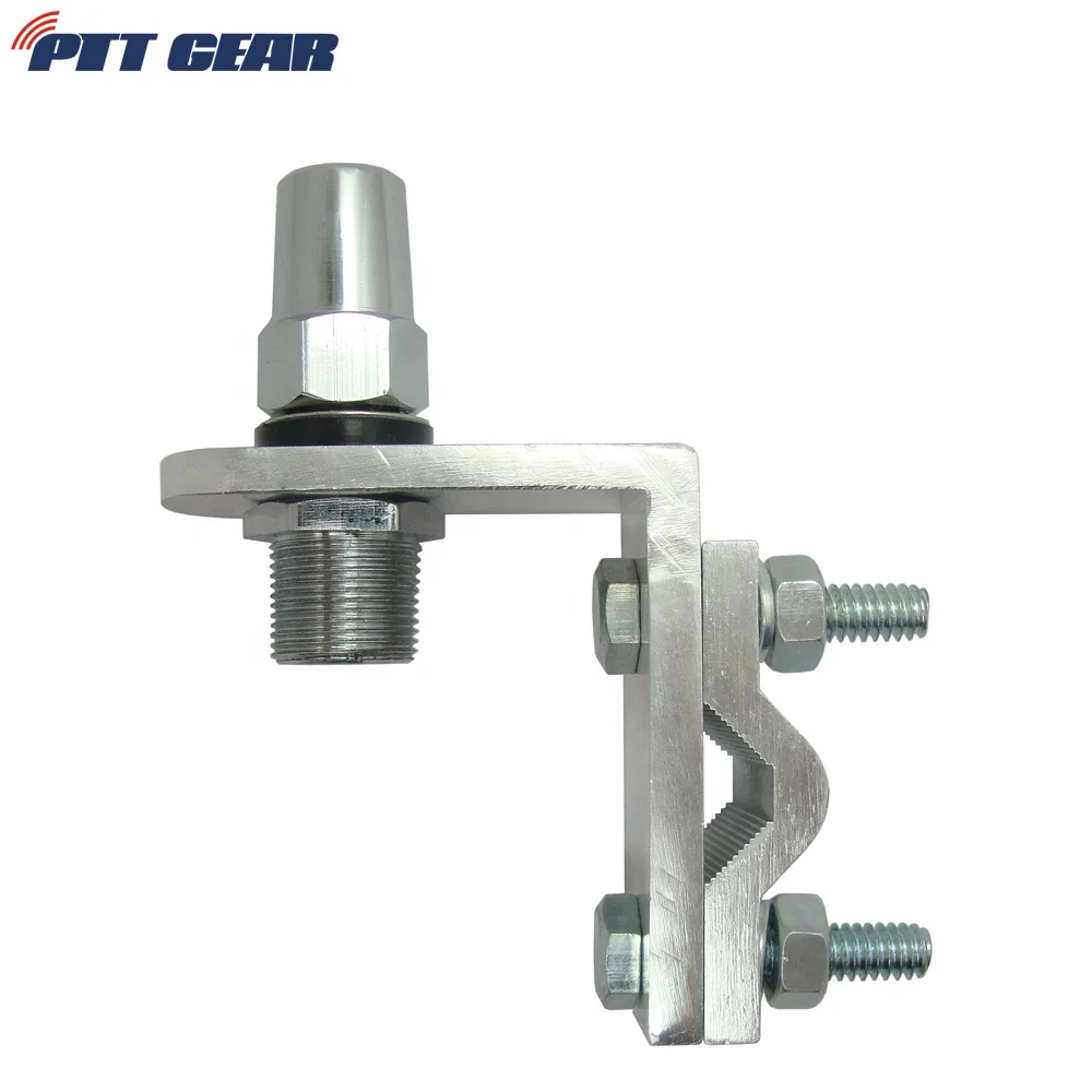 Thin Single Groove Mirror Mount with SO-239 Stud Connector
