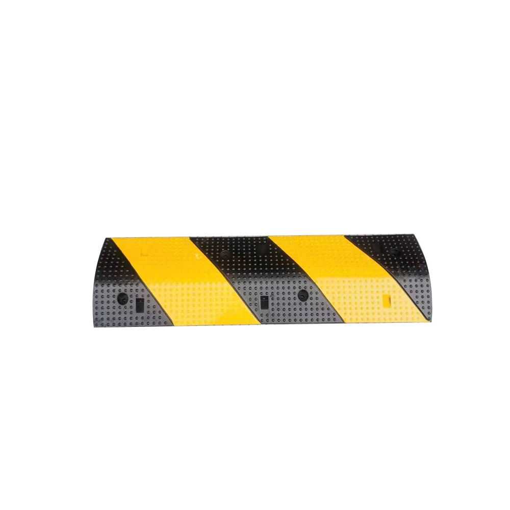 China Rubber Speed Bump Yellow & Black color Twill style