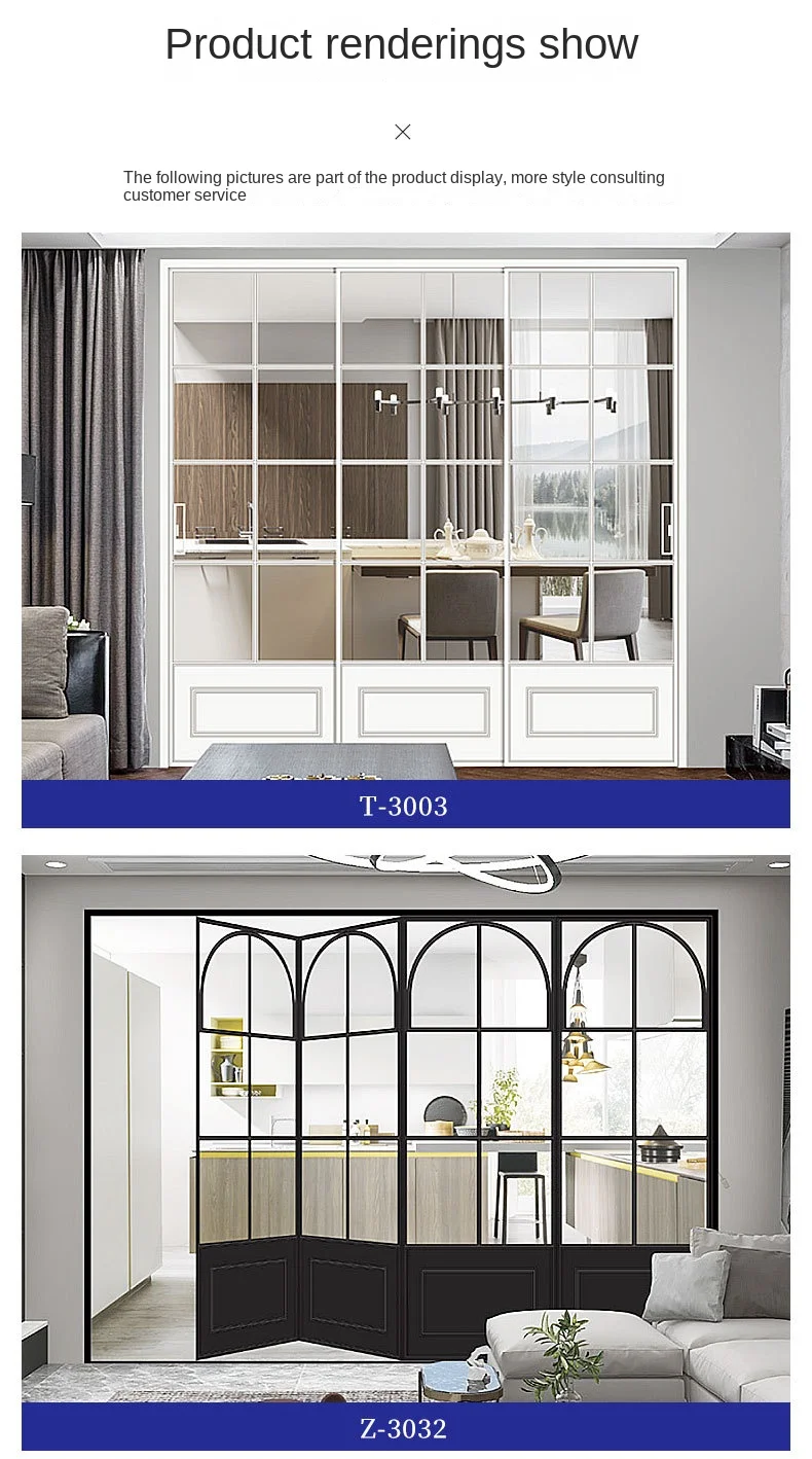 Single Door Wrought Iron Modern Luxury French Door Simple Elegant Design Glass Steel Swing Enter Aluminium Doors