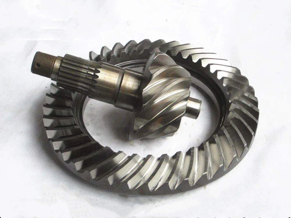 Metal Micro Crown Bevel Gear And Pinion Gears Differential Ring