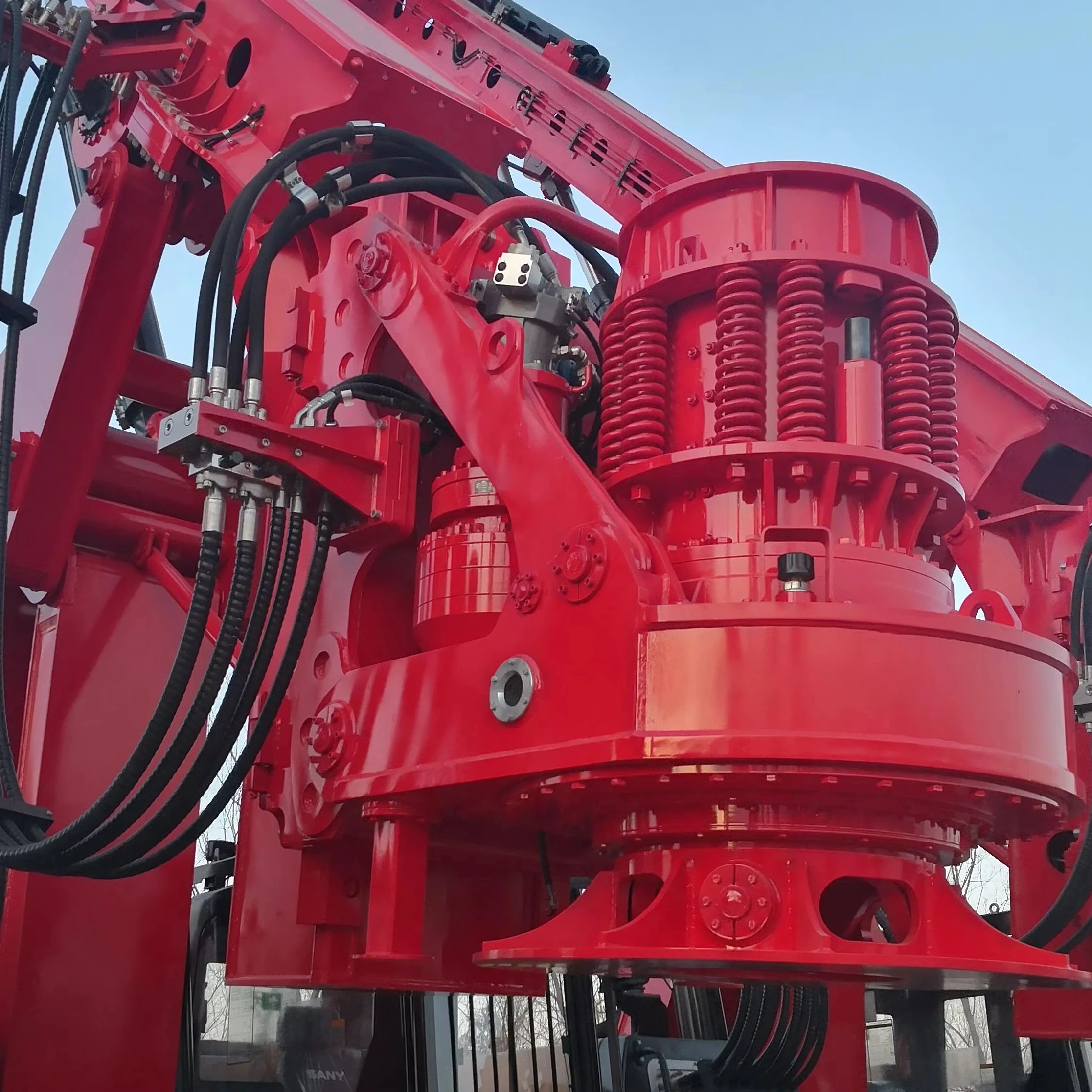 Top sale rotary multifunctional drilling rig SR285R drilling machinery with diesel powered rotary drilling rig accessories