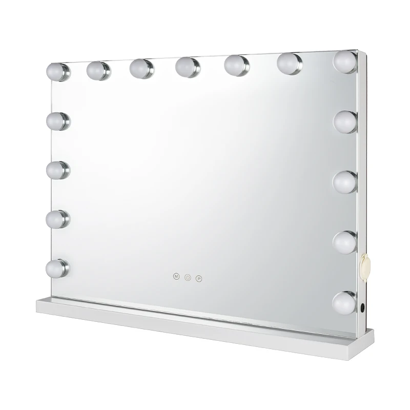 Производители макияжа, 15 лампочек, голливудский столик, гостиница, ванная комната, макияж, светодиодное высококлассное роскошное умное зеркало Gmm2010