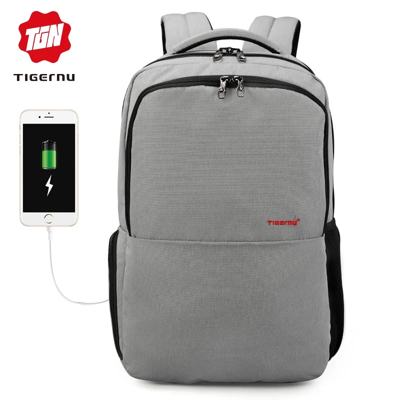 Tigernu T-B3259 manufacturer waterproof anti theft durable college school bag pack mochila men laptop backpack