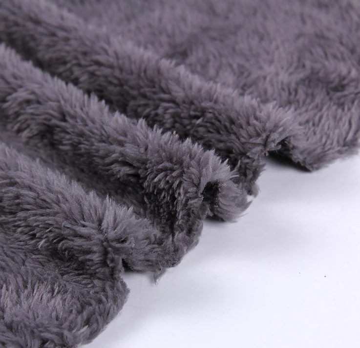 BSCI Factory Sale Super Soft 100% Polyester Knitted Beiji-velvet Faux Fur Fleece Fabric