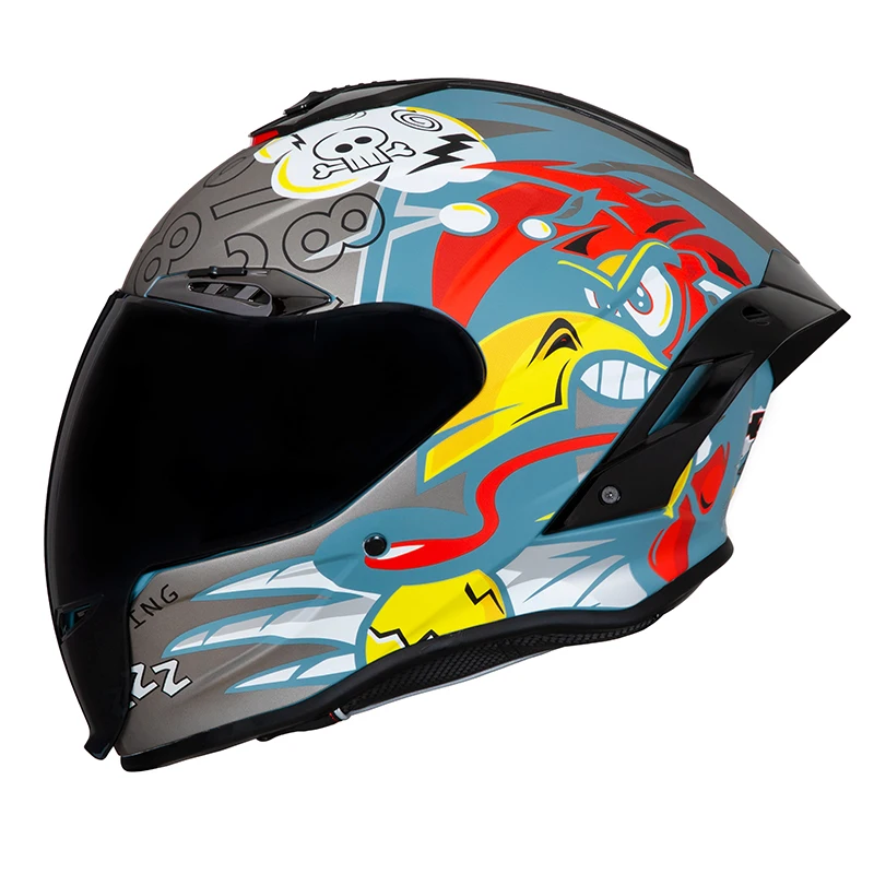 Мотоциклетный шлем с длинным козырьком, wlt-109