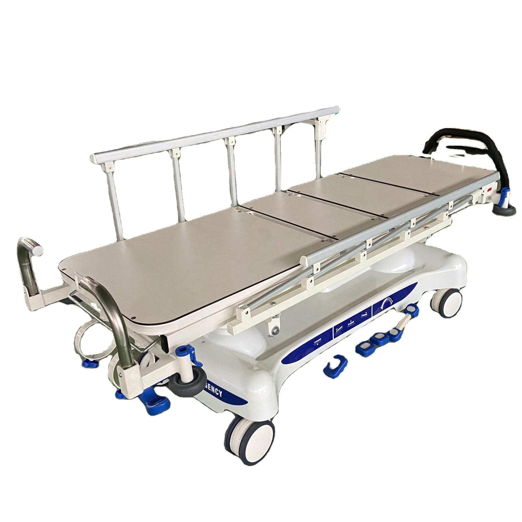 Good quality Hydraulic emergency transfer trolley stretcher trolley Ambulance stretcher for sale