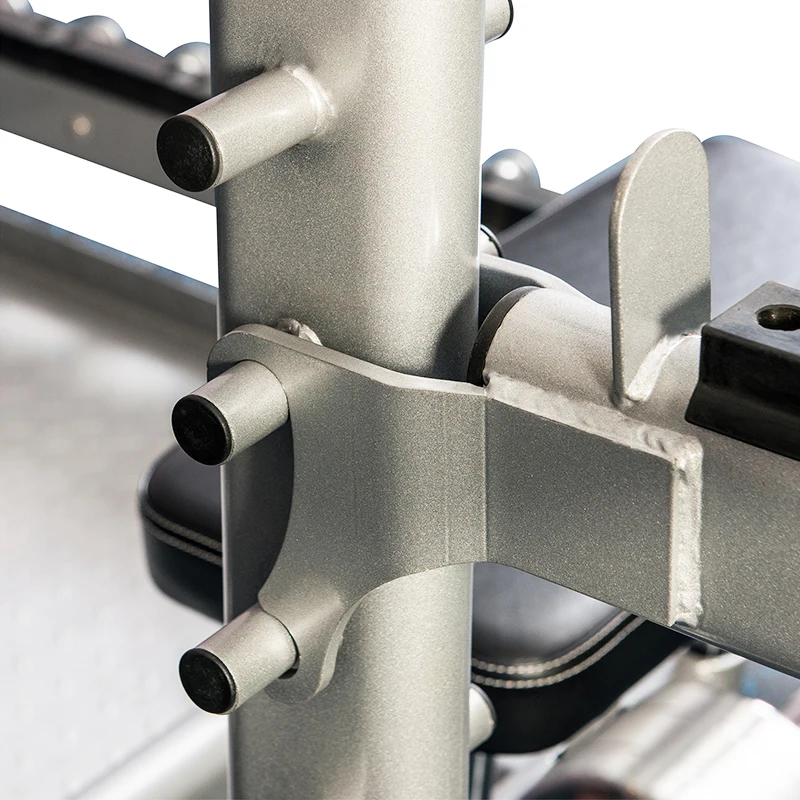 Heavy Duty Half Power Cage Weight Lifting Squat Rack Dip Station Half Squat Rack