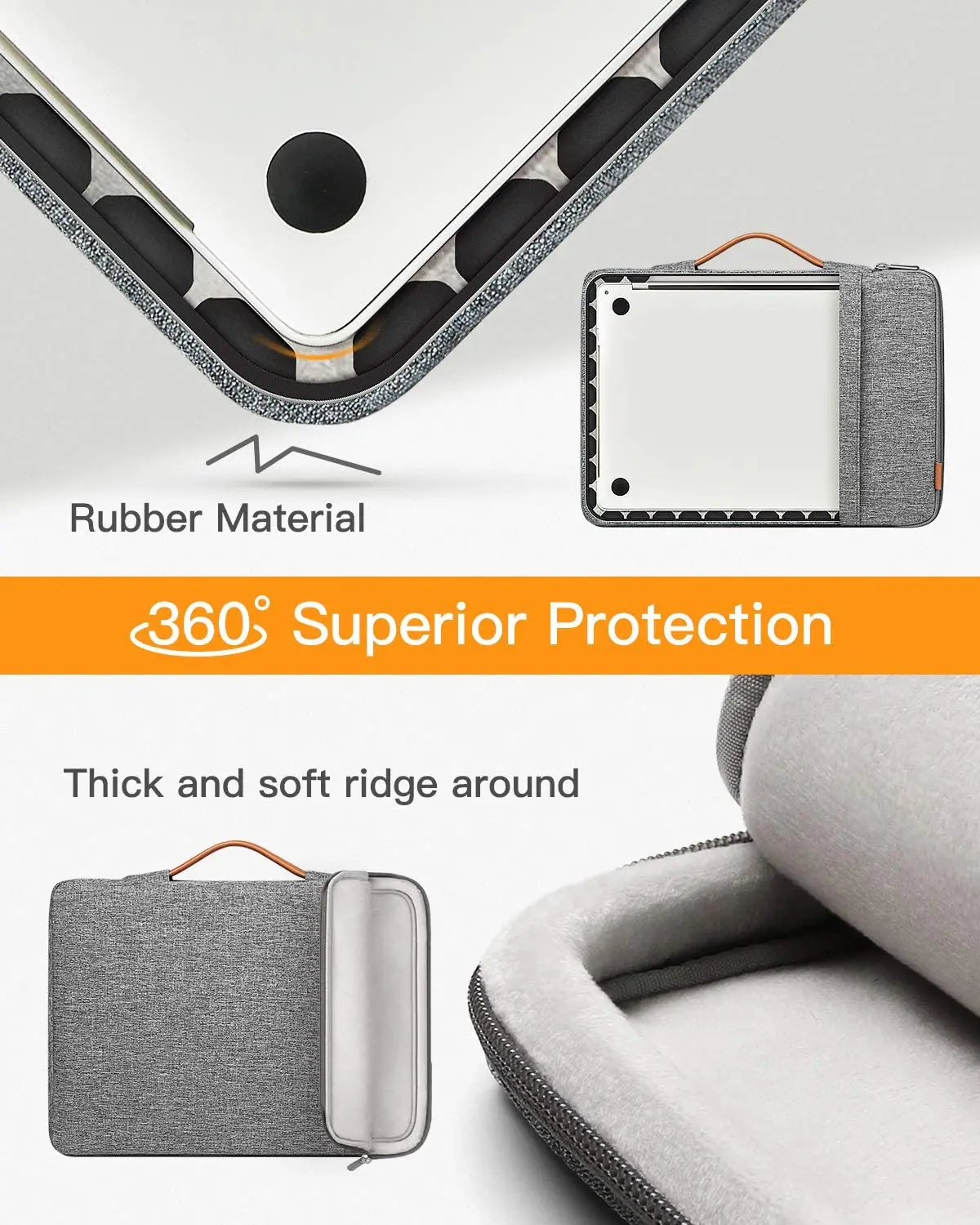 Protective Laptop Sleeve Carrying Case Bag