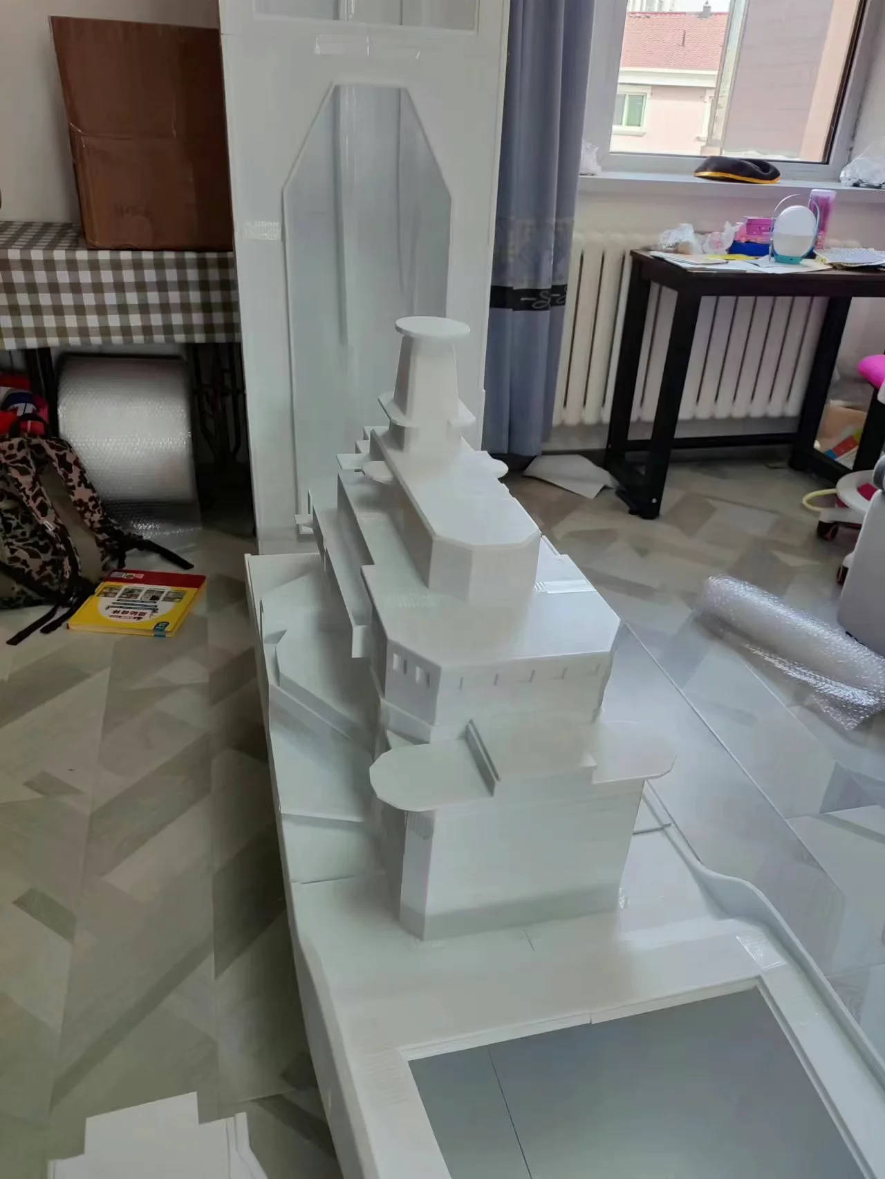3D Printed kit 1/35 Soviet NAVY Sovremenny class destroyer (full hull)