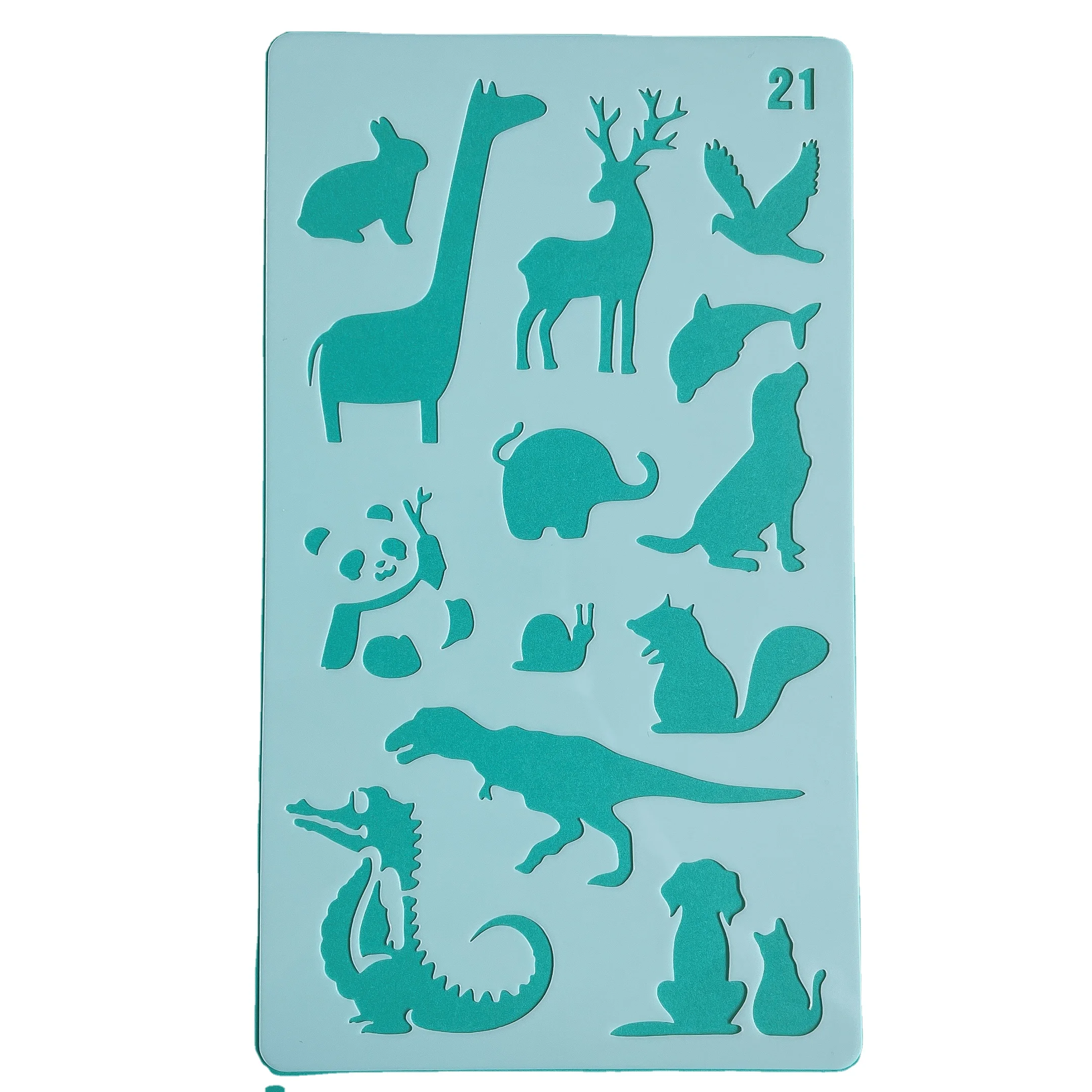 Children Drawing Model  Stencil Template
