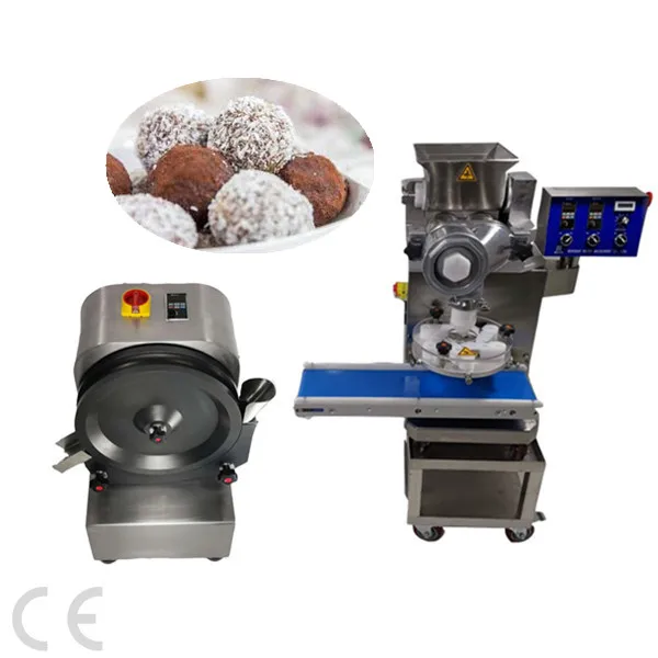 No bake small energy bites brownie butter chocolate coconut ball making machine