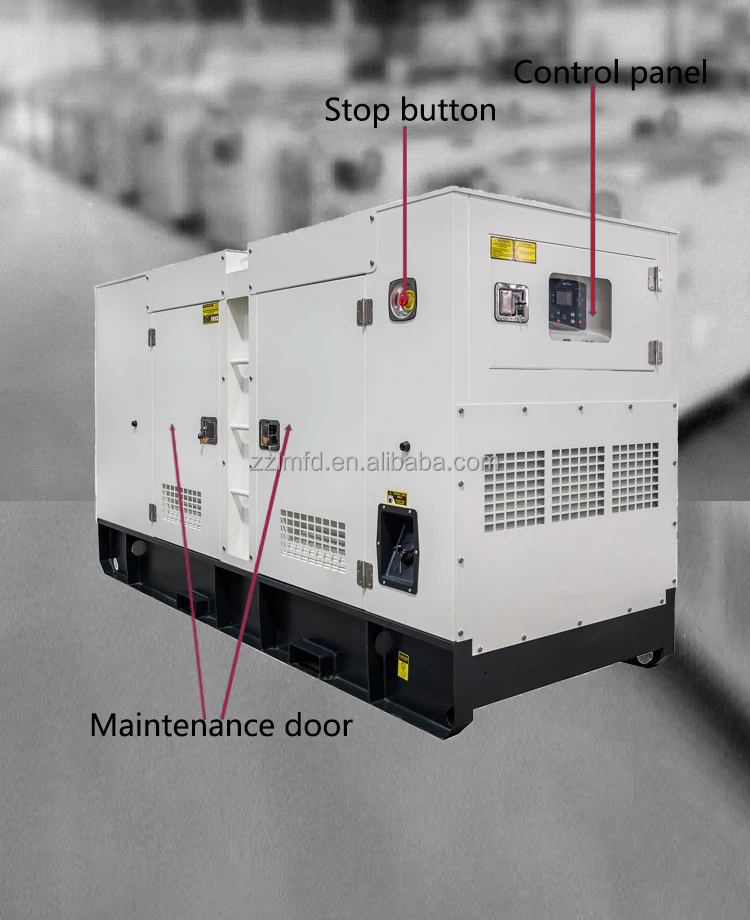 YTO 50Hz genset for South America 50kw diesel generator powered by YTO LR4M3L-D 62.5 kva generators set price