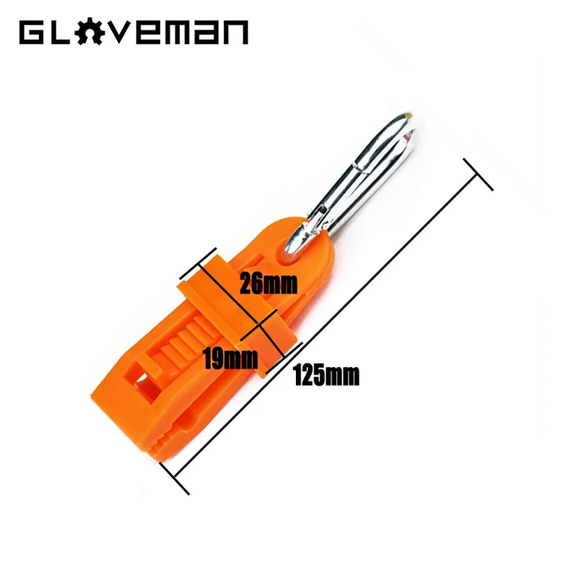 GLOVEMAN POM plastic safety work gloves Anti lost Clip Construction Non Slip Fixing Buckle Hook Grabber gloves Holder clip