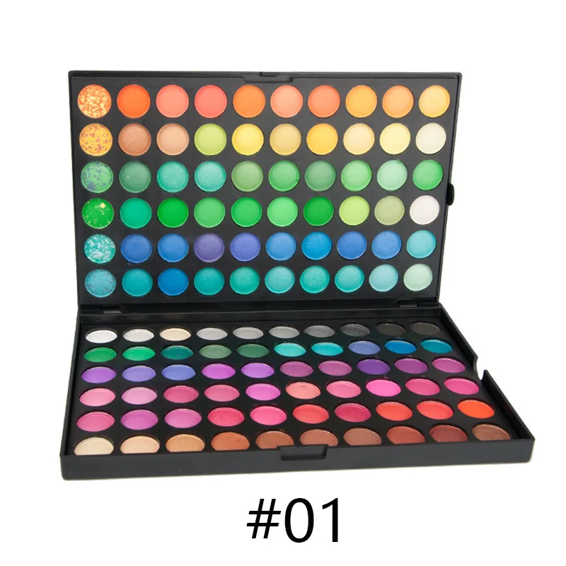 The Most Popular 120 Colors Eye Shadow Professional Makeup Products Set With No Logo Customizaton Private Label
