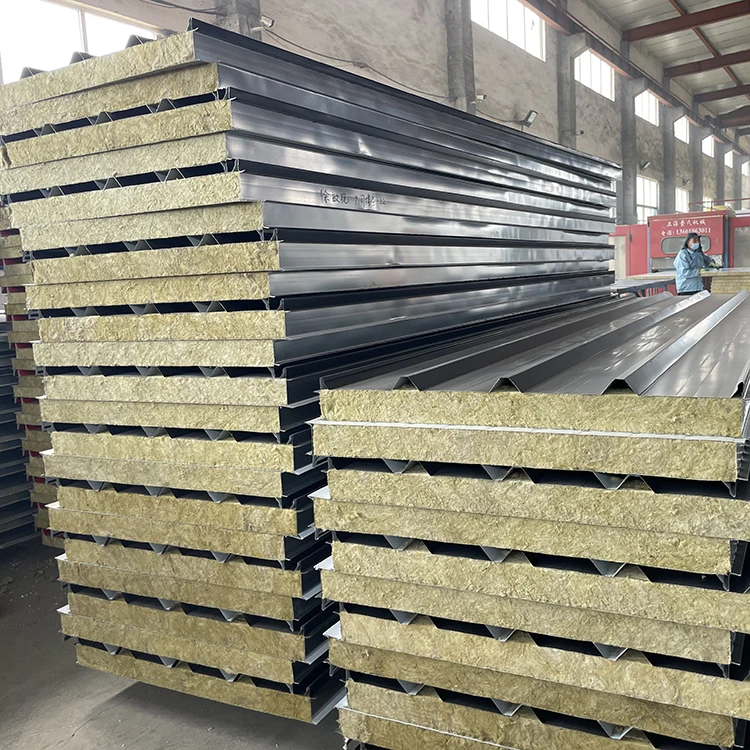 DXH manufacturer container house 20 30 40 50 mm color steel corrugated sandwich panels roof wall sandwich board for kuwait