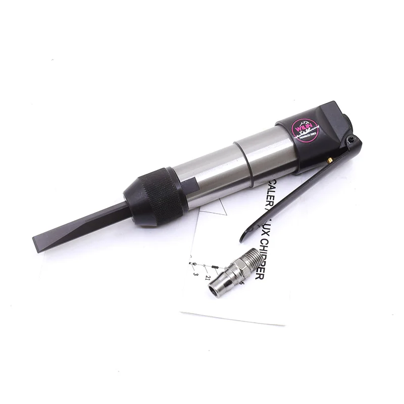 Wilin F1 Air Flux Chipper Stone Carving Tool Pneumatic Metal Rust Romover Straight Shank Shovel Scraper  Flat Chisel