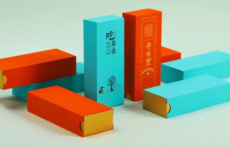 Square shape food grade airtight empty metal tea tin