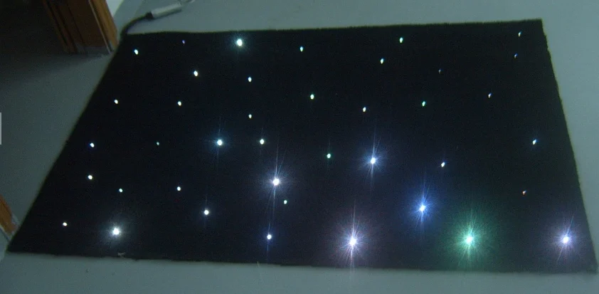 1.5mm pmma end glow fiber optics lighting starry sky effect