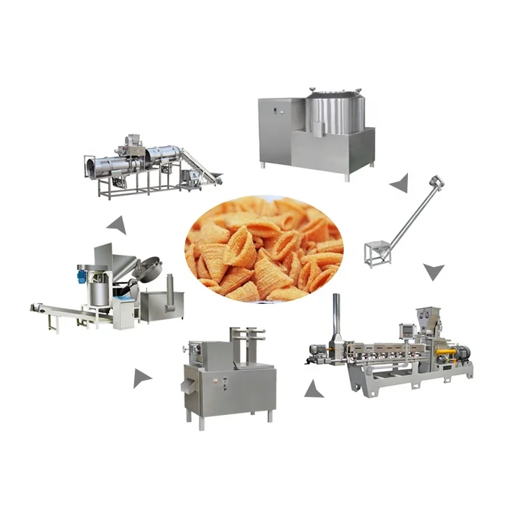 Ultron Corn Puff Snack Packing Machine Corn Puff Snacks Extruded Making Machine Food Processing Line Machinery