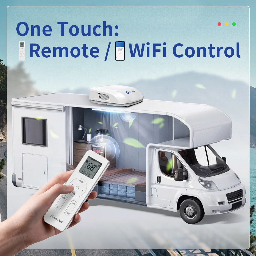 Good Price Wholesale RV off grid Air Conditioner Gree Rooftop Split Air Coolers R32 Fast Cooling & Heating