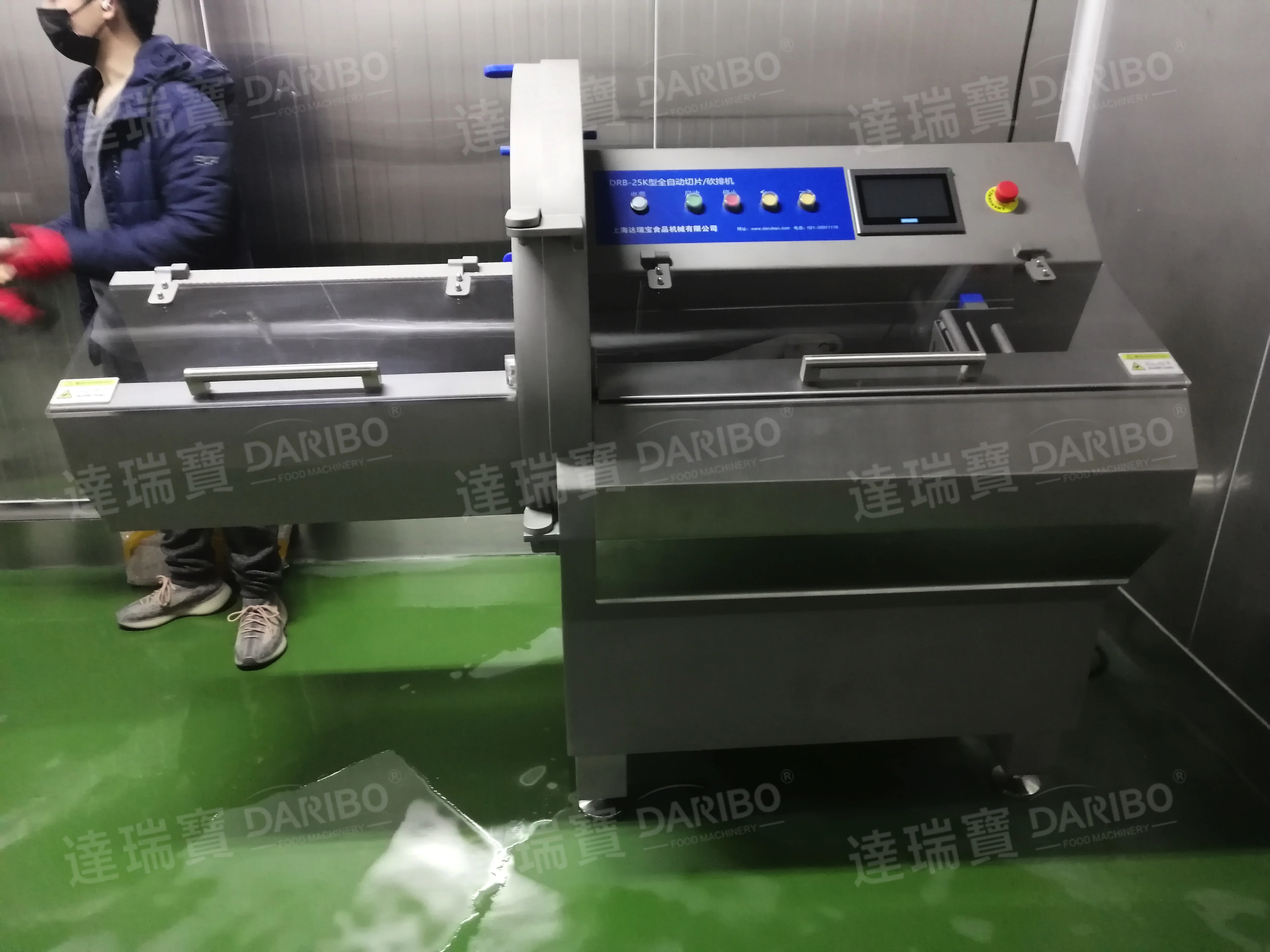 Commercial Chicken Portioning Machine Sausage Meat Slicer On Sale