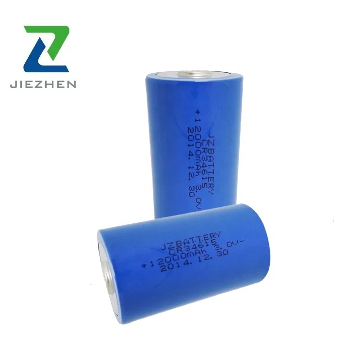 Высококачественный литиевый аккумулятор cr34615 d размер cr14250 1/2aa cr17505 3 в dd cr341245 22000 мАч limno2