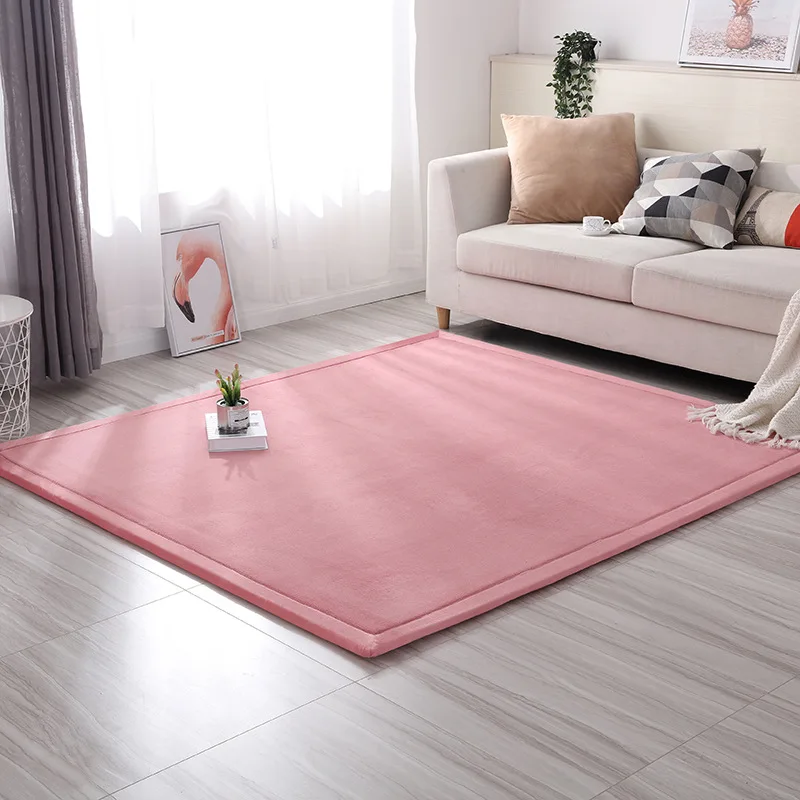 Luxurious comfortable memory foam tatami living room mat  and area rugs
