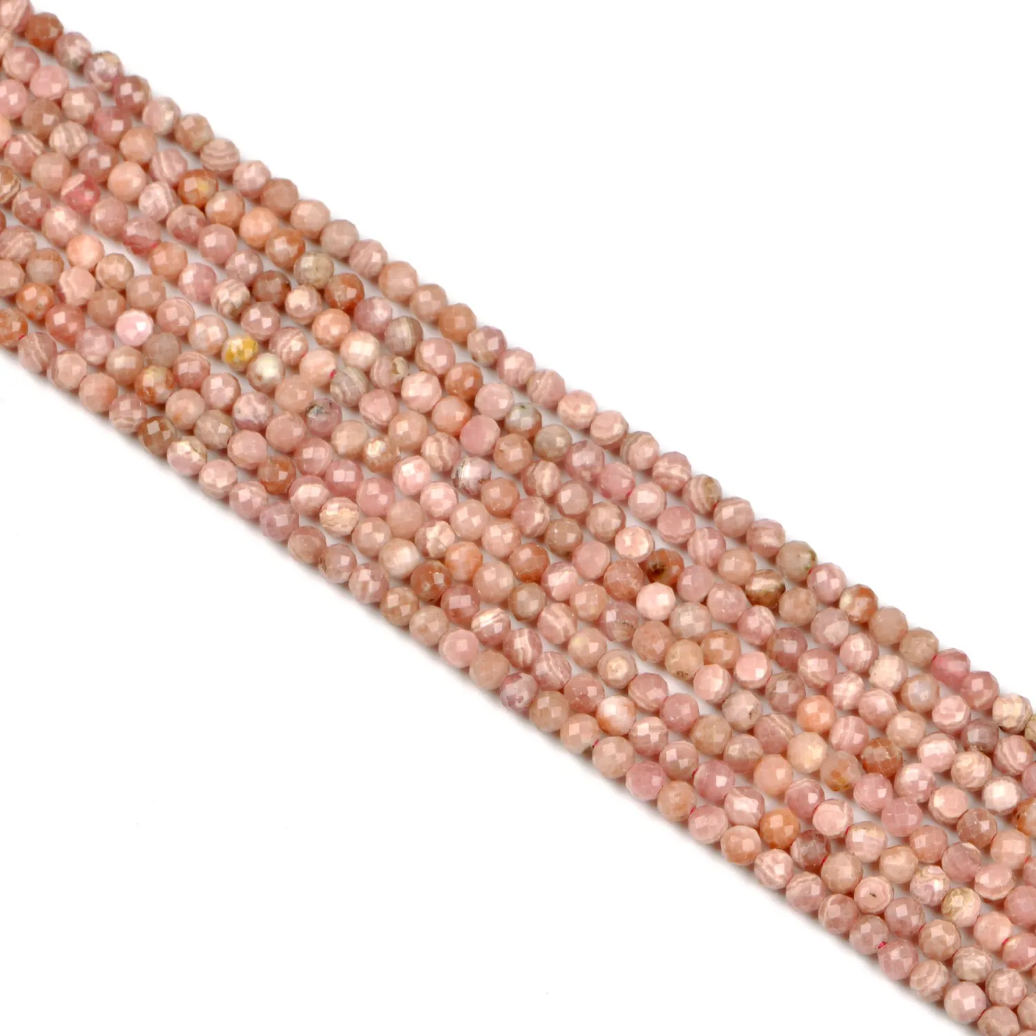 Argentina Rhodochrosite жесткие режущие Бусины 2/3/4 мм высокоэффективный натуральный драгоценный камень маленькие бусины Свободное ожерелье браслет
