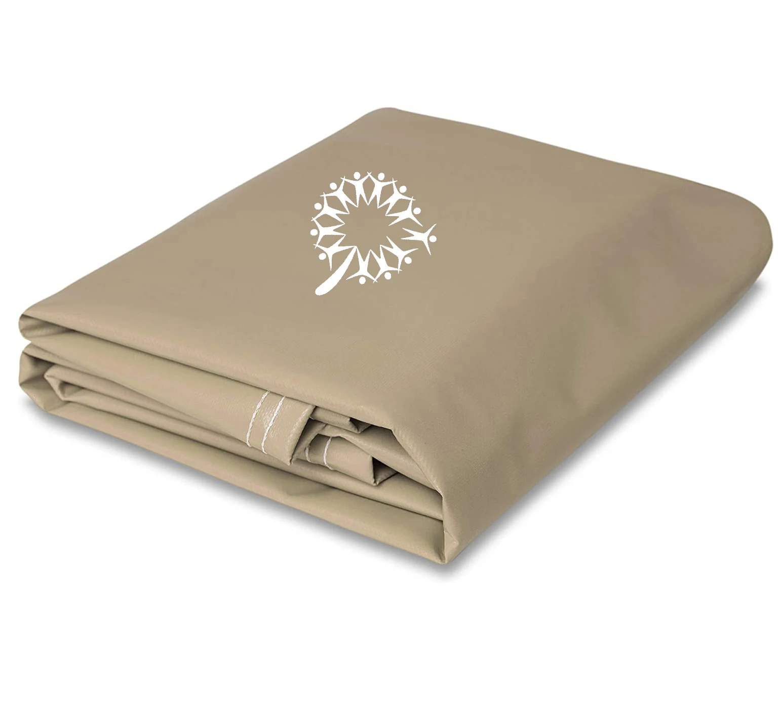 Factory Wholesale Fabric PVC Vinyl Tarpaulin Army green Waterproof Steel Tarp heavy Weight Lumber Tarp