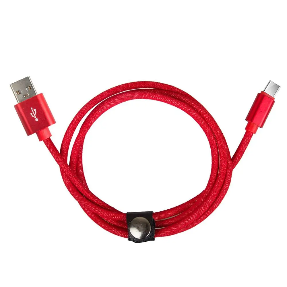 
New denim jean braided usbc to cable usb type c cable 30 