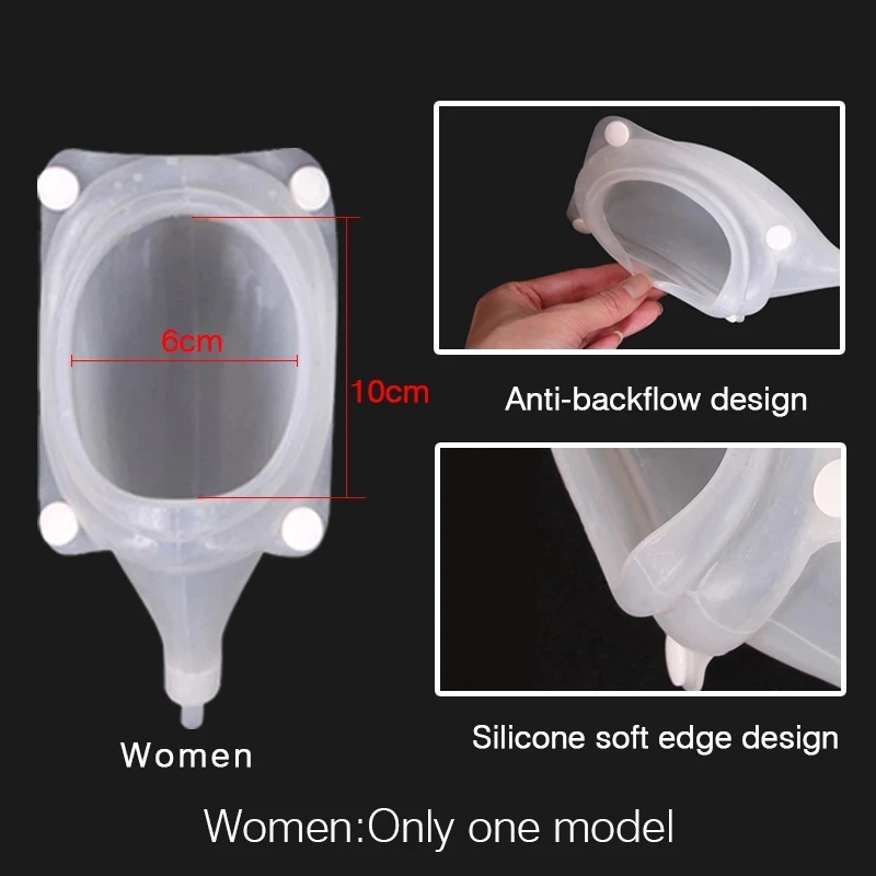 Medical Silicone Urine Collector Bedridden Patient Urinary Incontinence With Urination Catheter Urine Bag Men Women