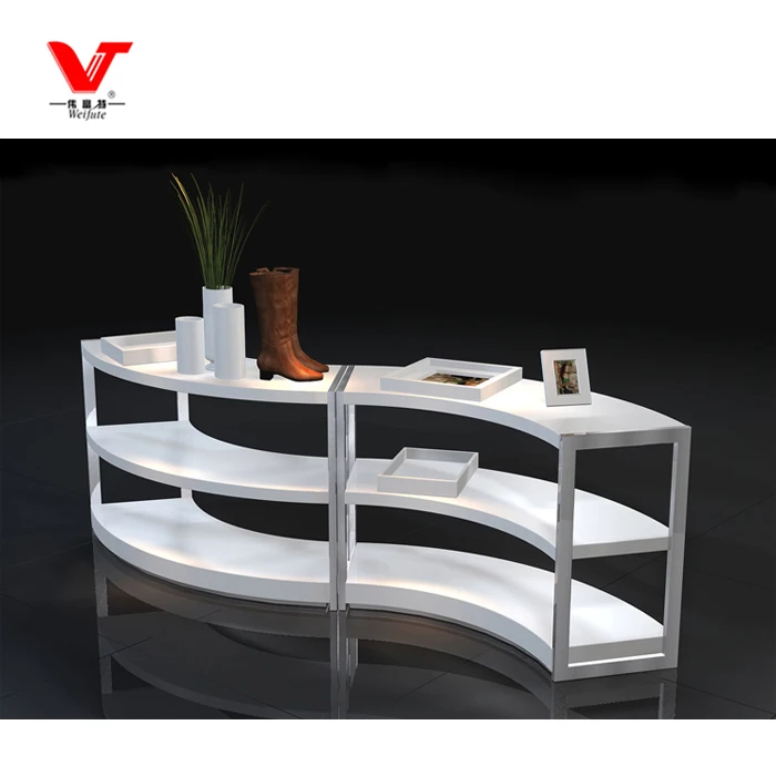 Изготовленный На Заказ стеллаж из МДФ для школьных сумок для розничного магазина