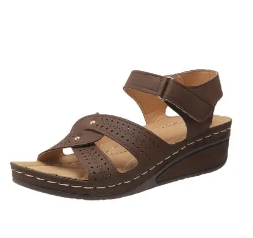 Summer New Luxury Sandals Student Comfortable Platform Beach Shoes Ladies Sandals